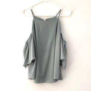 Sleeve cut out blouse